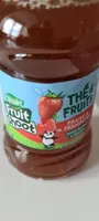 Thé et fruits fraise et framboise