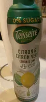 Teisseire citron & citron vert 0%