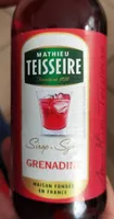 Sirop de grenadine
