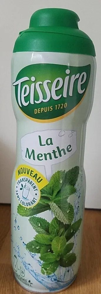 Sirop de menthe