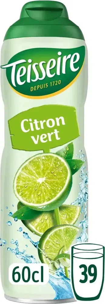 SIROP CITRON VERT BIDON