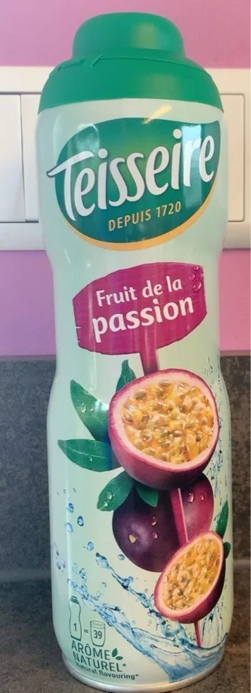Sirop fruit de la passion