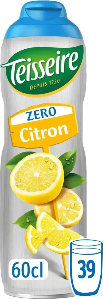 Sirop Zéro Citron