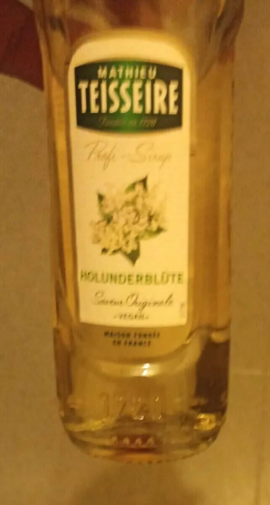 Holunderblütensirup