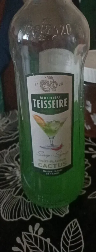 Sirop goût -flavour CACTUS