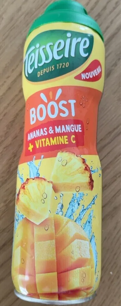 Sirop Boost Ananas & Mangue
