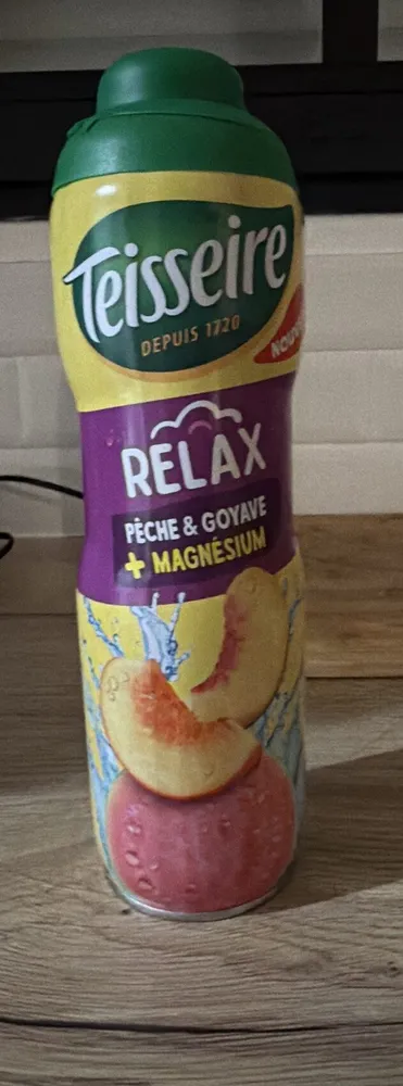 Sirop Relax Pêche - Goyave