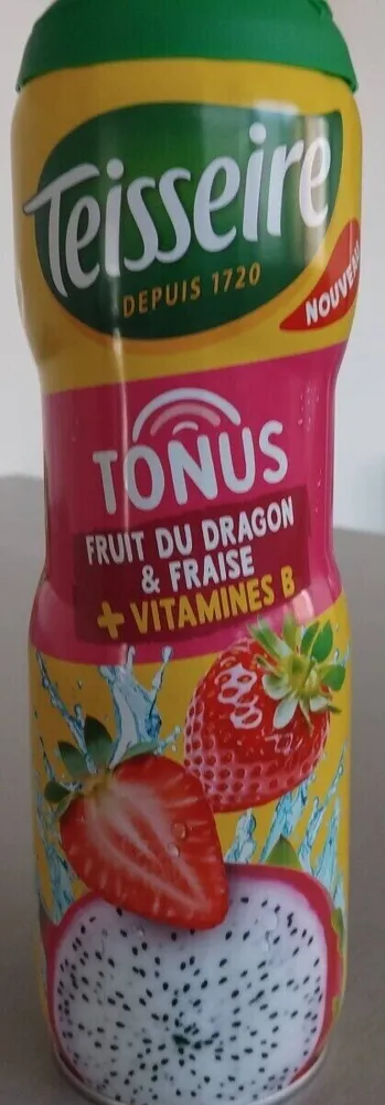 Sirop tonus fruit du dragon &fraise