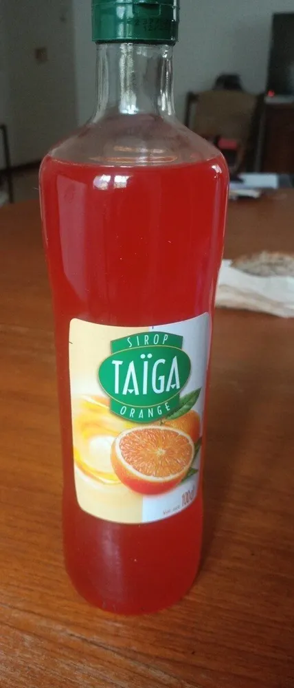 Sirop taïga orange