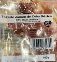 Taquitos de jamon de cebo iberico