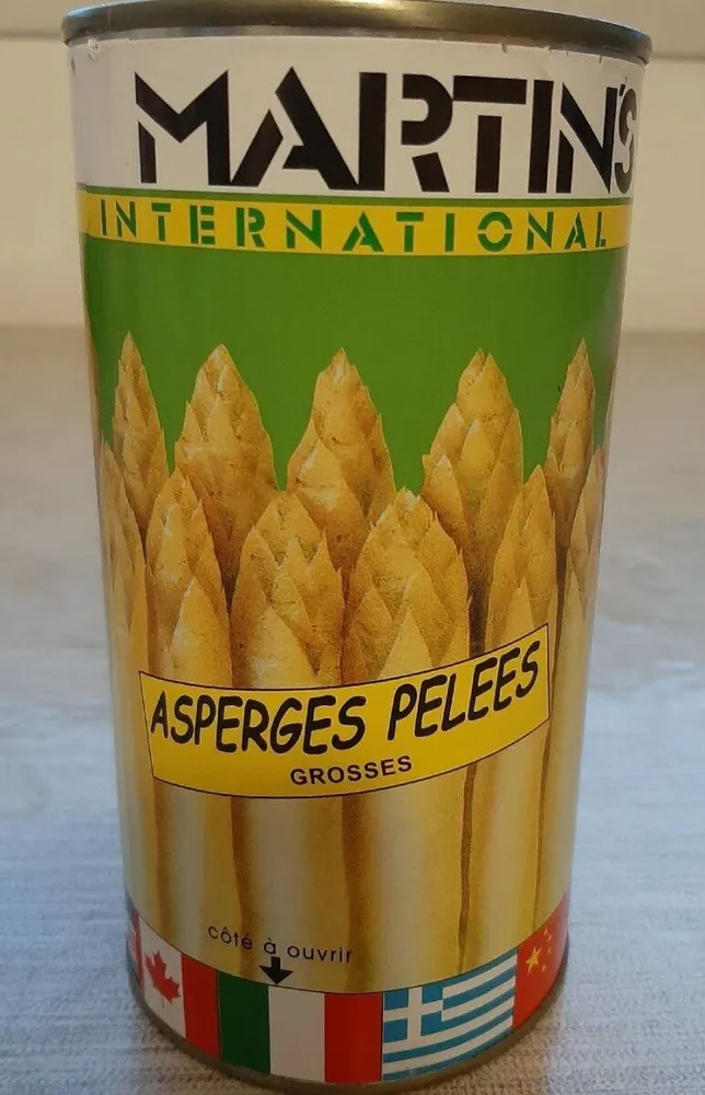 Asperges pelées