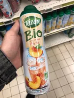 Sirop de fruit pêche