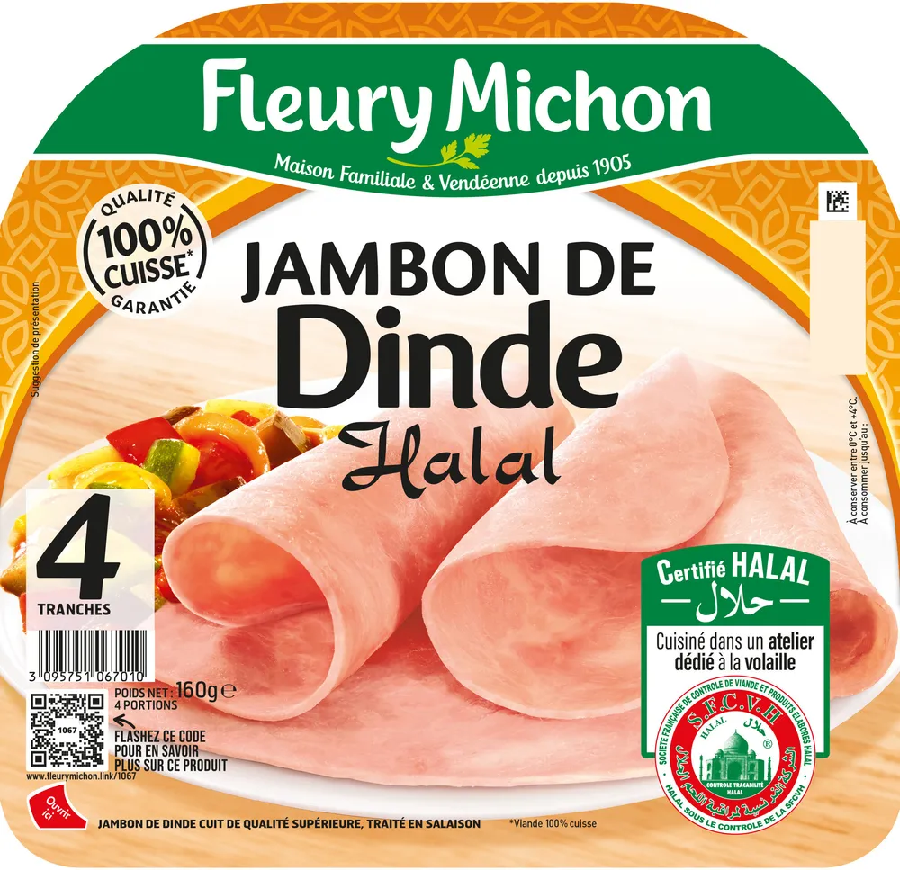 Jambon de Dinde - Halal