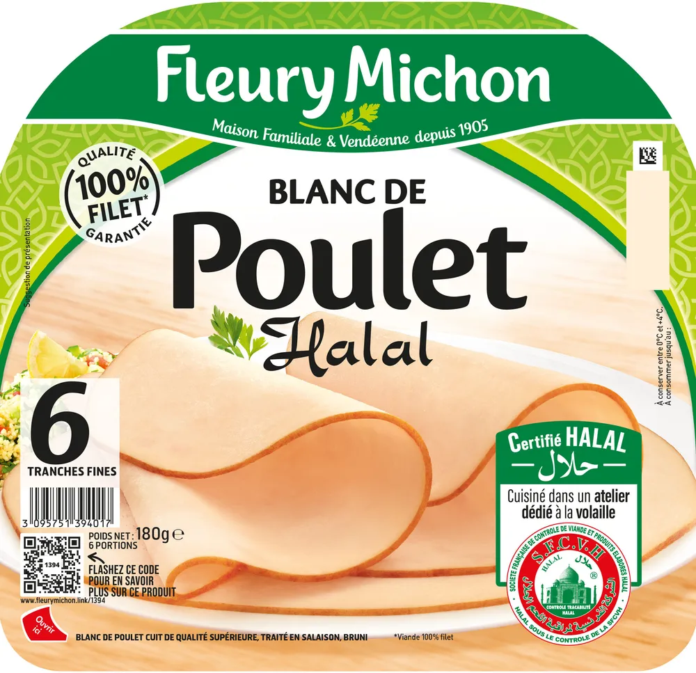Blanc de poulet - Halal