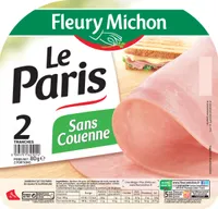 Le jambon de Paris sans couenne - 2 tr.