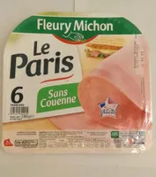Le jambon de Paris sans couenne - 6 tr.