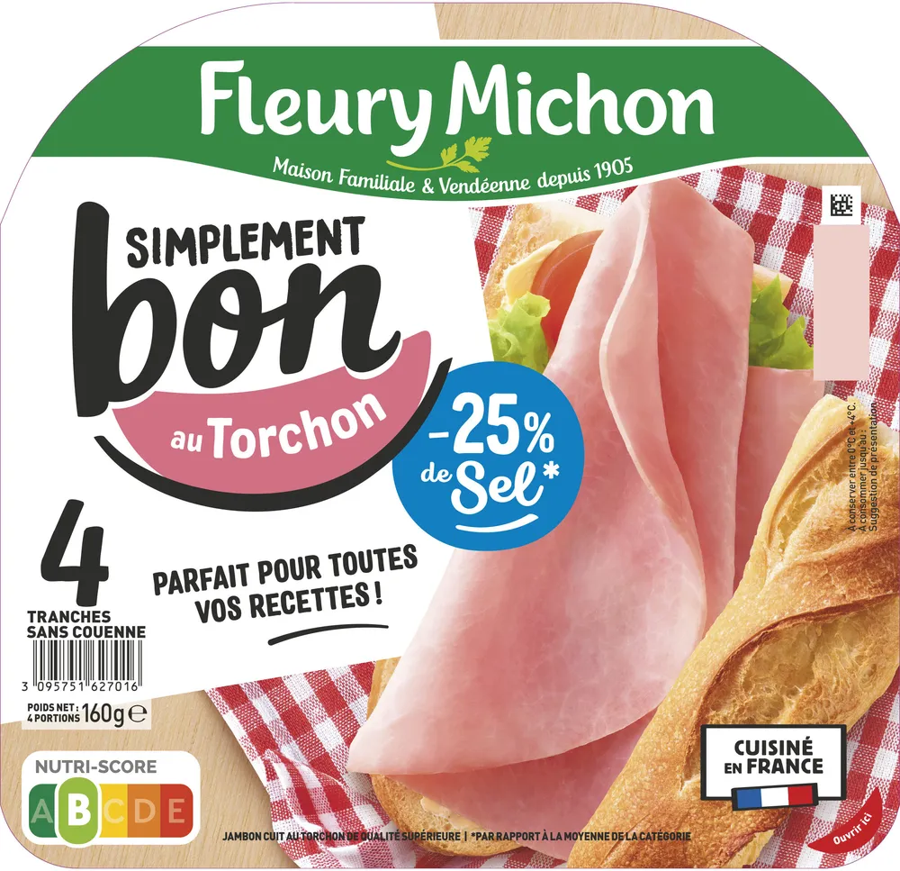 Simplement bon au torchon - 25% de Sel*