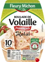 Roulade de volaille provençale Halal - 10 tr.