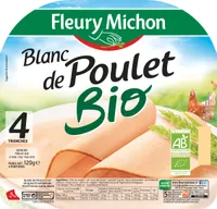 Blanc de poulet Bio - 4 tr. fines