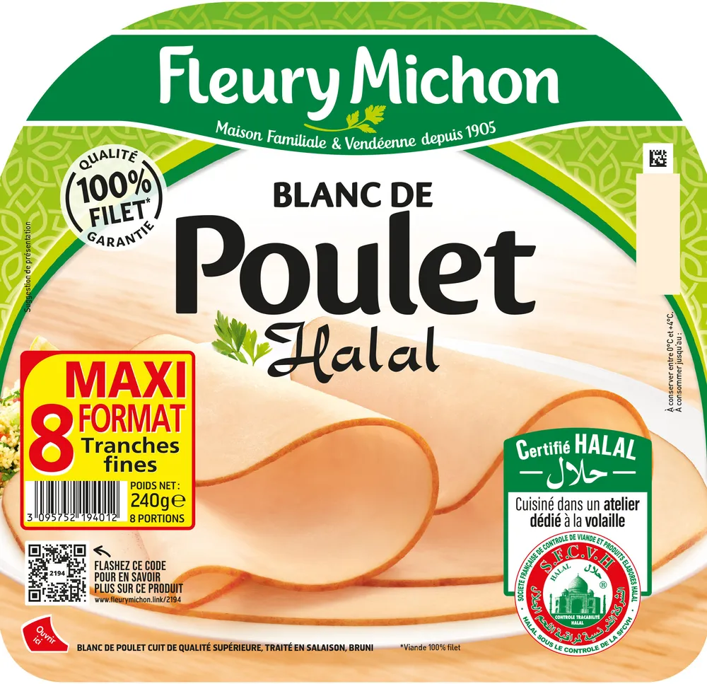 Blanc de Poulet - Halal