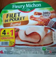 Filet de poulet Fumé 4 tranches