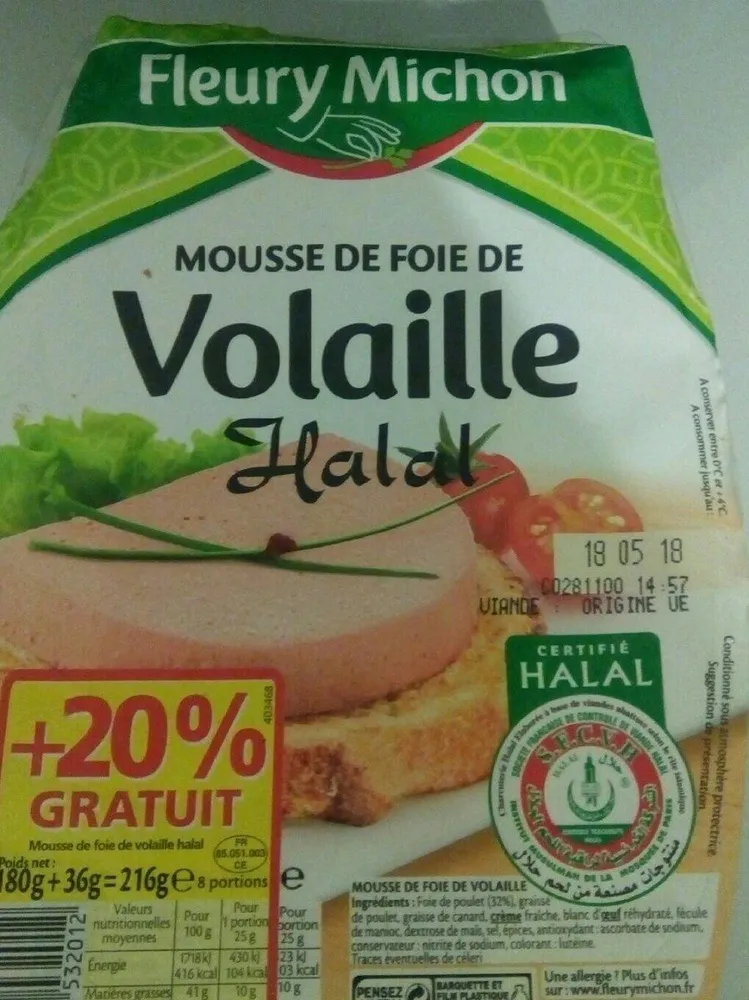 Mousse de foie de volaille