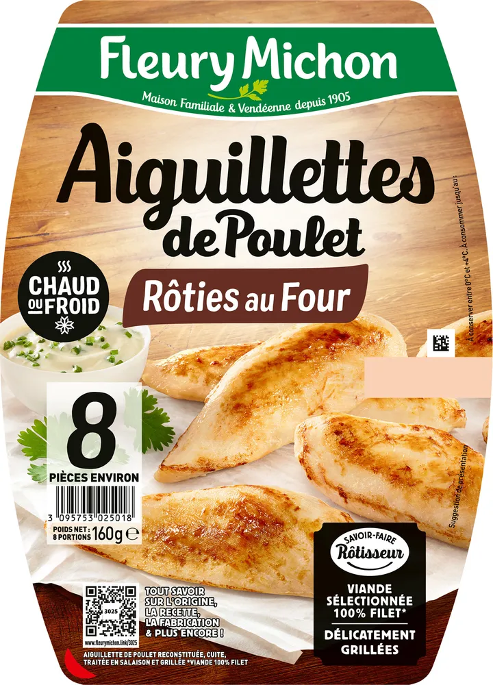 Aiguillettes de Poulet - Rôties au four