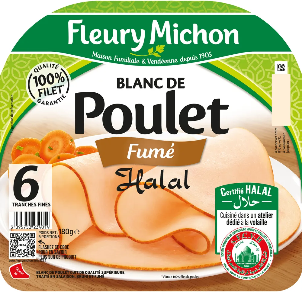 Blanc de Poulet - Fumé - Halal