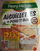 Aiguillettes de poulet grillé (+20% gratuit)