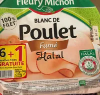 Blanc de poulet fumé halal