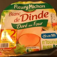 Fleury Michon Blanc De Poulet Tranche x4 +2 Gratuites