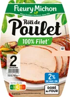 Rôti de Poulet - 100% filet*