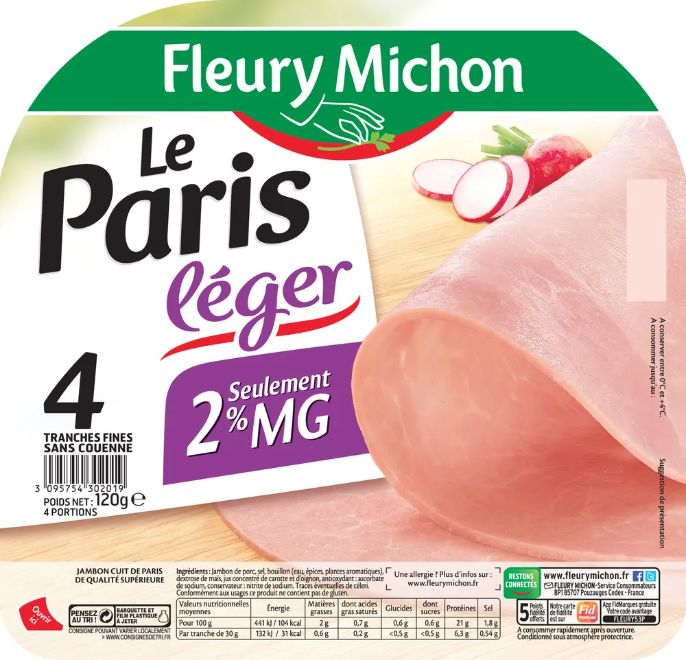 Le Paris léger - 4 tranches fines