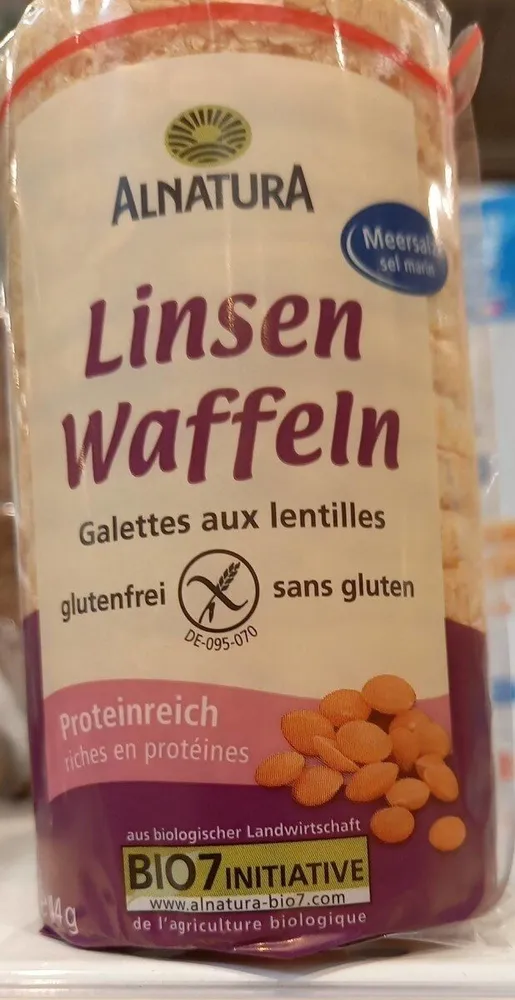 Galettes aux lentilles