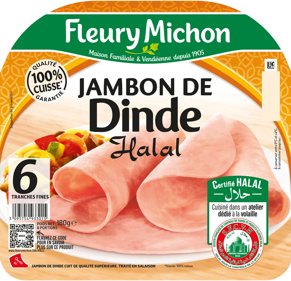 Jambon de Dinde - Halal