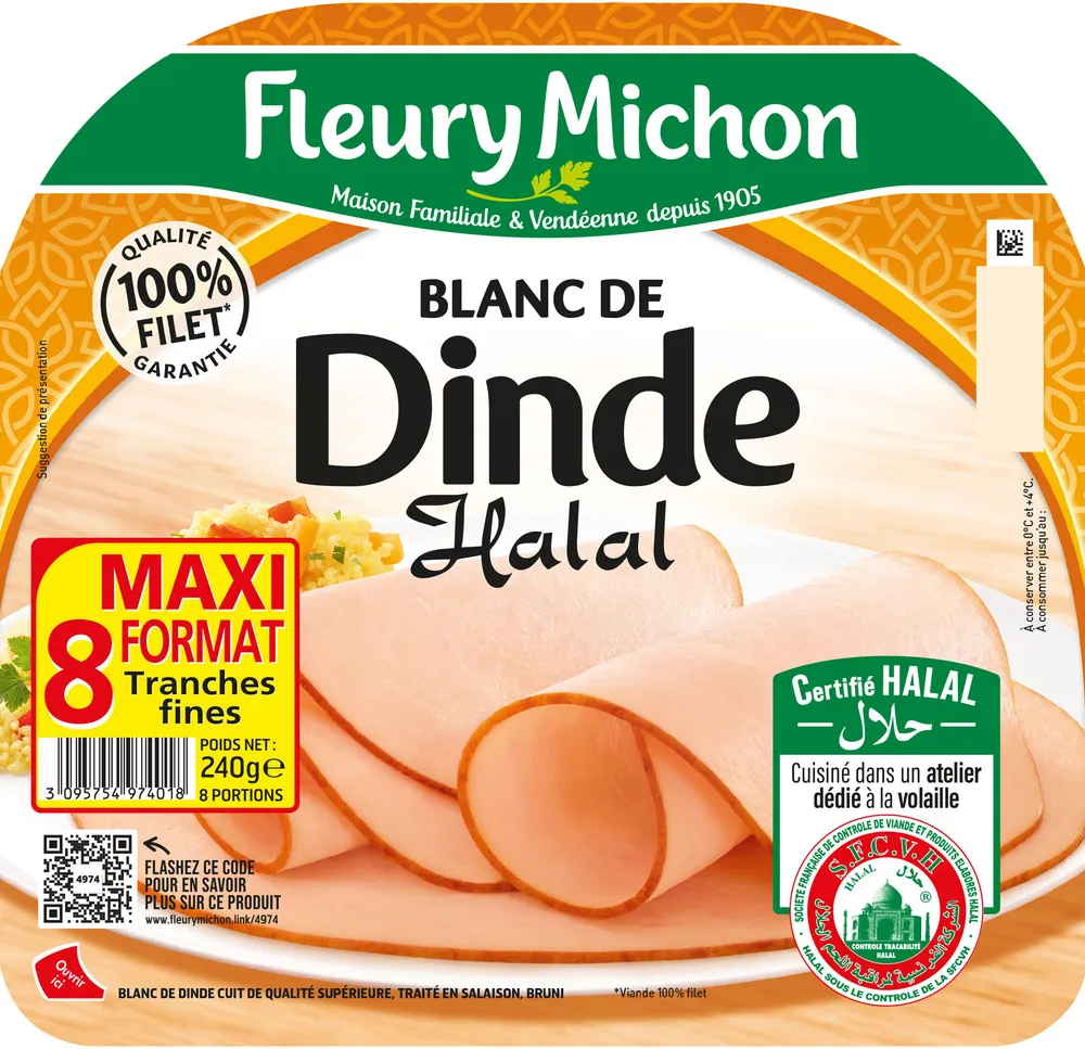 Blanc de Dinde - Halal