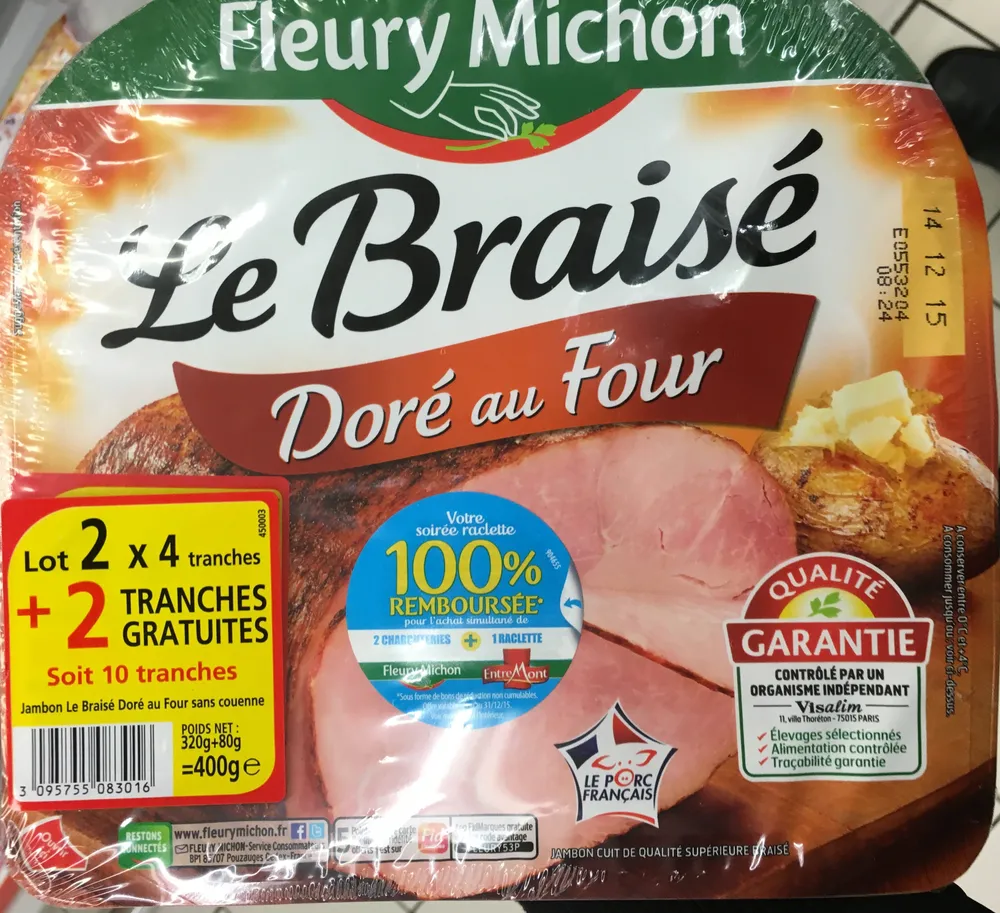 Le Braisé Doré au Four (lot 2x4 + 2)