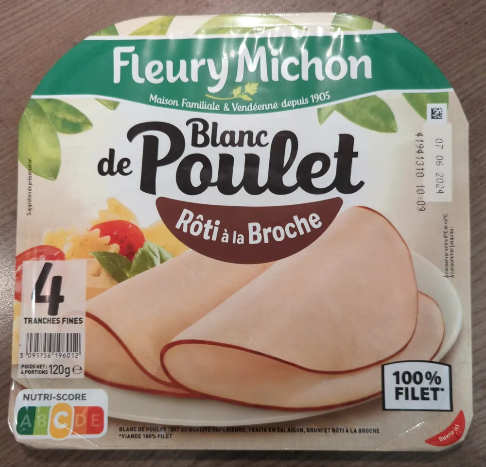 Blanc de Poulet - Rôti à la Broche