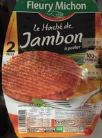 Hache de jambon