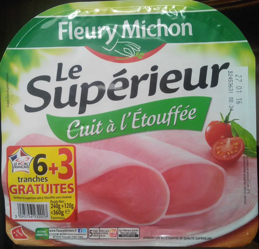 Le Supérieur Cuit à l'Étouffée (6+3 gratuites)