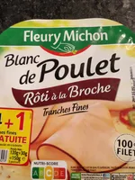 Blanc de poulet rôti à la broche