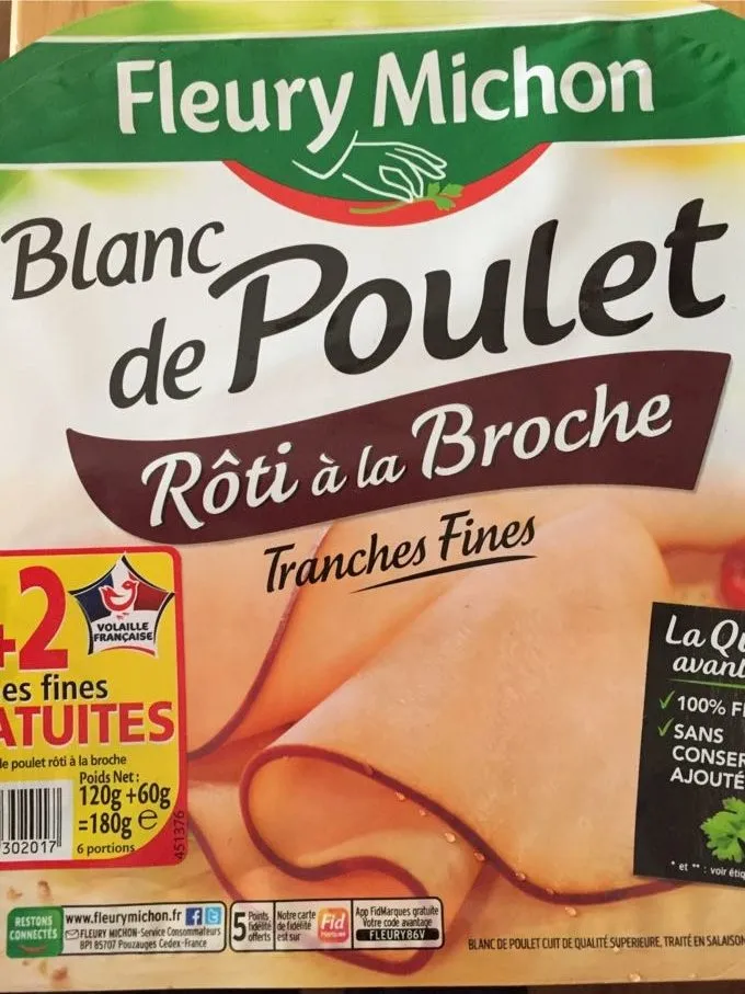 Blanc De Poulet Roti A La Broche