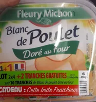 Blanc de poulet dore au four