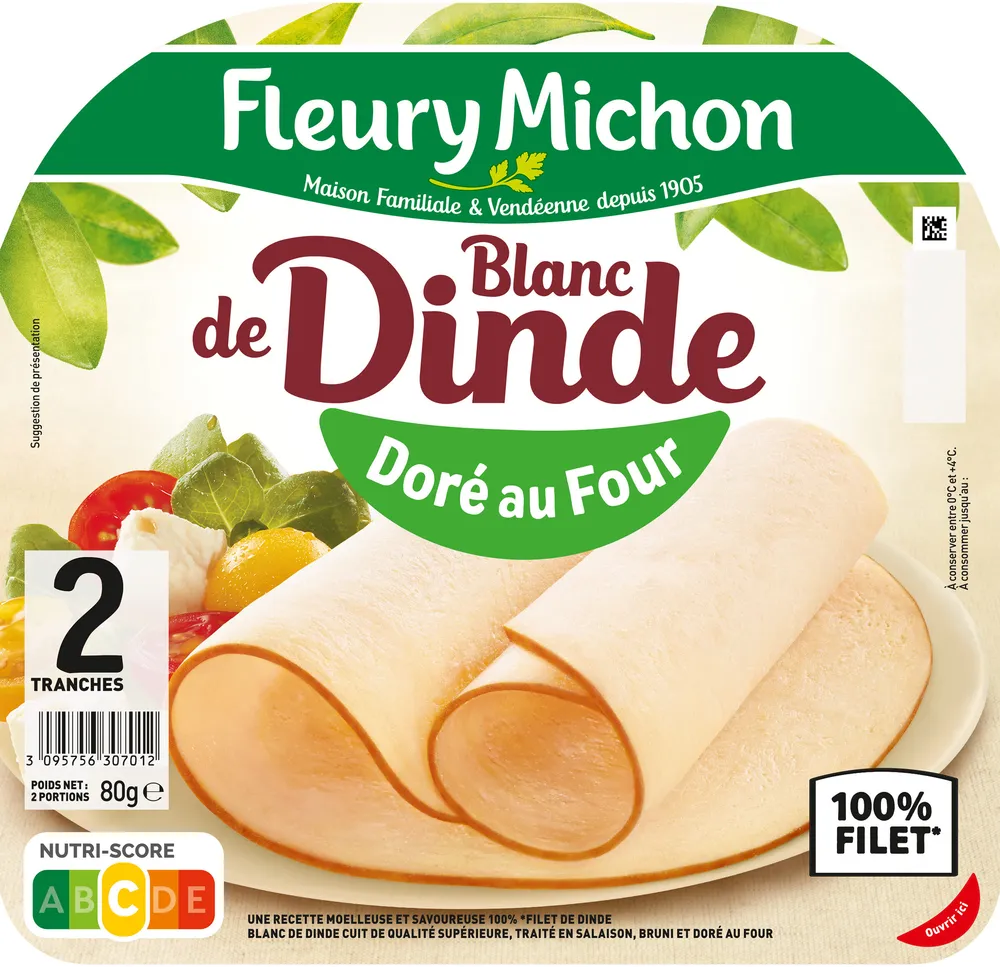 Blanc de Dinde - Doré au Four