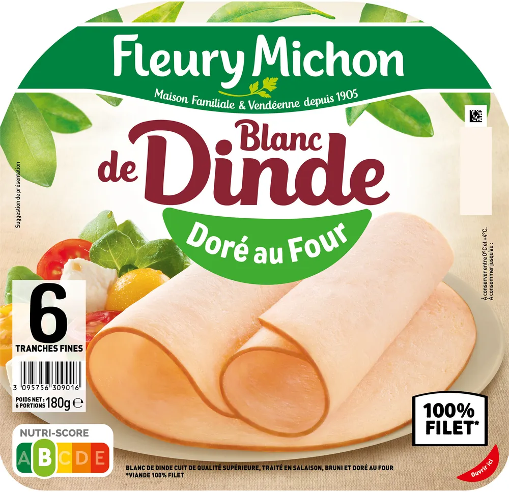 Blanc de Dinde - Doré au Four