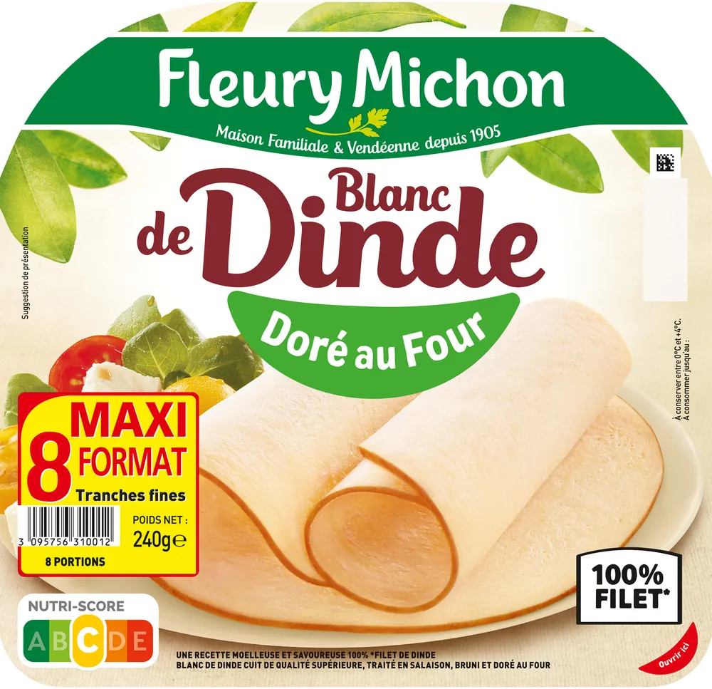 Blanc de Dinde - Doré au Four