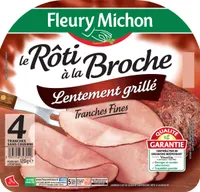 Le Broche, Lentement rôti - 4 tranches fines sans couenne