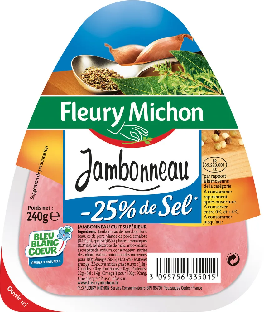 Jambonneau -25% de Sel