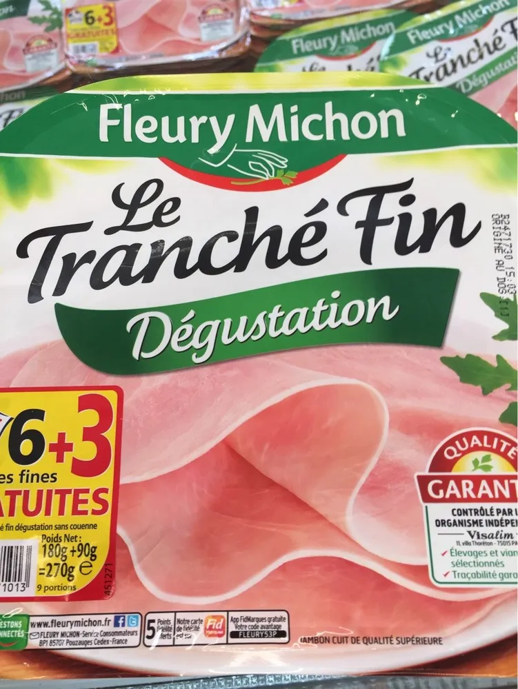Le tranche fin