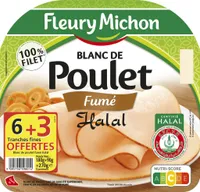 Blanc de POULET FUME - HALAL